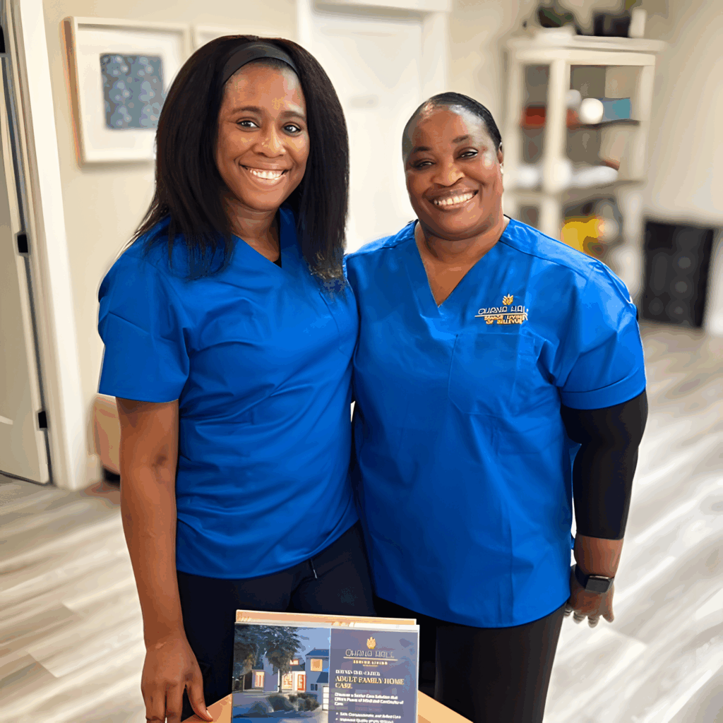 Mariesha and Charlene lead staff 2